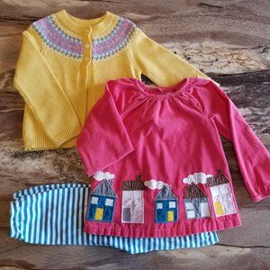 Baby Boden Sweater and Play Set size 2-3 Y